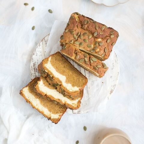 Pumpkin Cream Cheese Bread