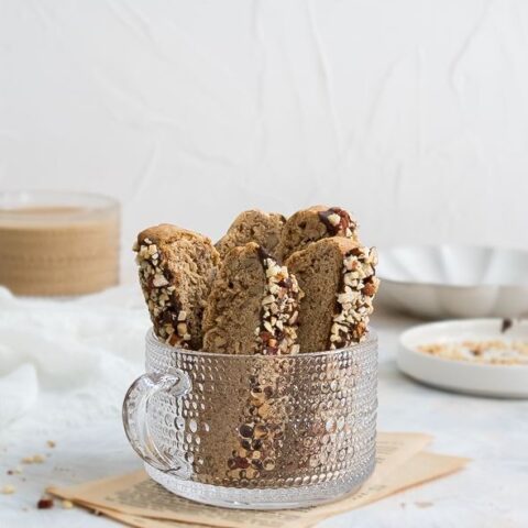 Cinnamon Pecan Biscotti