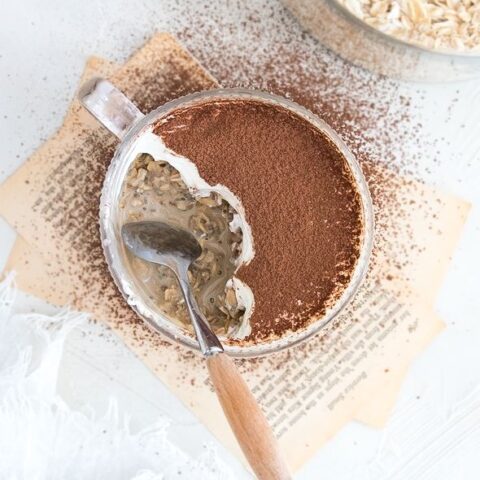 Tiramisu Overnight Oats