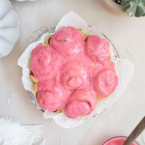 Raspberry Lemon Sweet Rolls