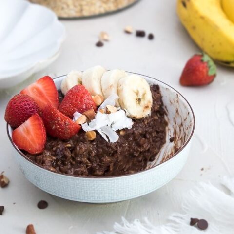 Chocolate Banana Oatmeal