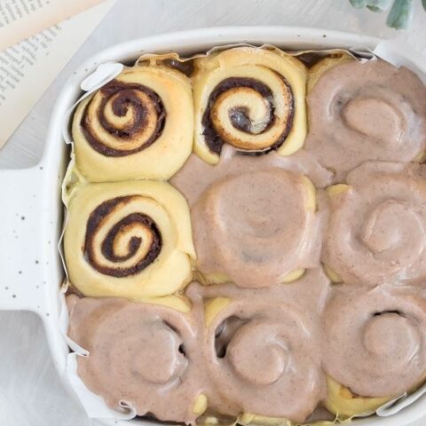 Apple Butter Cinnamon Rolls