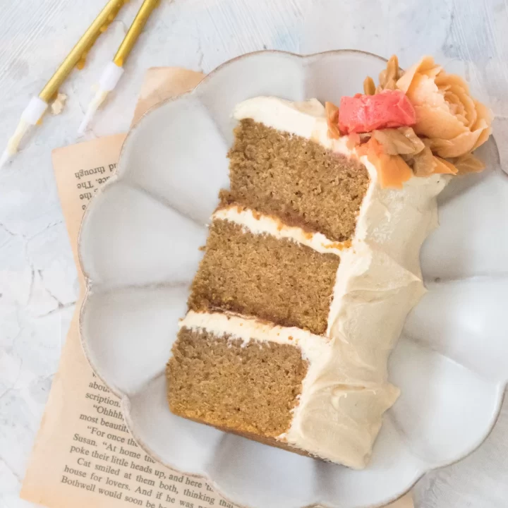 Caramel Cream Cheese Pumpkin Layer Cake